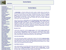Tablet Screenshot of centralbanksguide.com